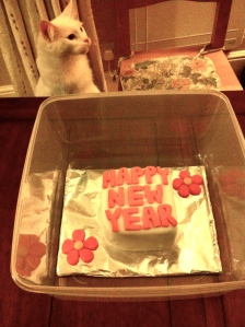 Happy New Year cake